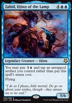 Zahid, Djinn of the Lamp - Magic Game Night (Rare) [GNT-26]
