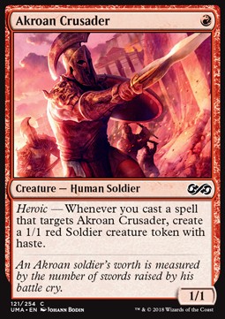 Akroan Crusader - Ultimate Masters (Common) [UMA-121]