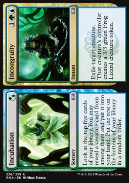 Incubation // Incongruity - Ravnica Allegiance (Uncommon) [RNA-226]