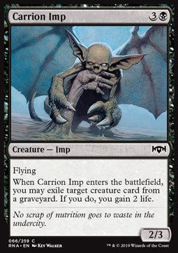 Carrion Imp - Ravnica Allegiance (Common) [RNA-66]