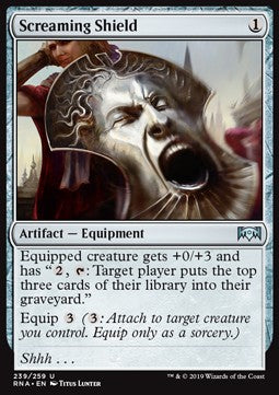 Screaming Shield - Ravnica Allegiance (Uncommon) [RNA-239]