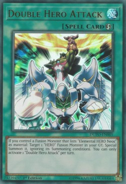 Double Hero Attack - Duel Power (Ultra Rare) [DUPO-005]