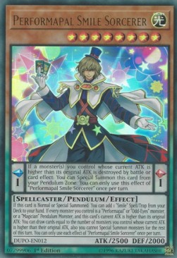 Performapal Smile Sorcerer - Duel Power (Ultra Rare) [DUPO-012]