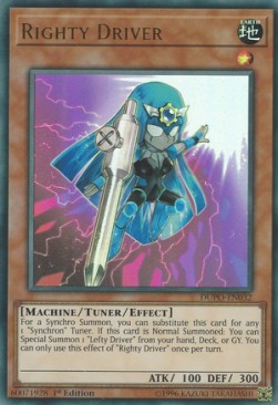 Righty Driver - Duel Power (Ultra Rare) [DUPO-032]