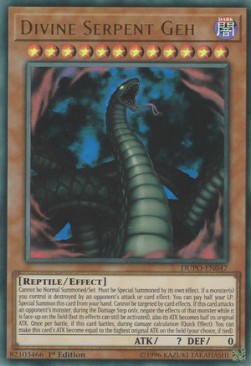 Divine Serpent Geh - Duel Power (Ultra Rare) [DUPO-047]