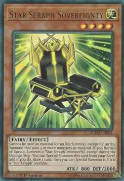 Star Seraph Sovereignty - Duel Power (Ultra Rare) [DUPO-061]