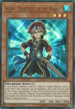 Shurit, Strategist of the Nekroz - Duel Power (Ultra Rare) [DUPO-084]