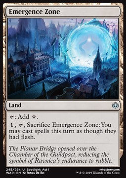 Emergence Zone - War of the Spark (Uncommon) [WAR-245]