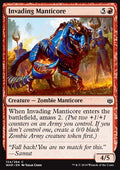Invading Manticore - War of the Spark (Common) [WAR-134]