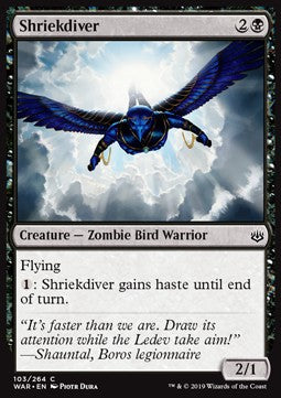 Shriekdiver - War of the Spark (Common) [WAR-103]