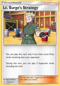 Lt. Surge's Strategy - Unbroken Bonds (Uncommon) [UNB-178]