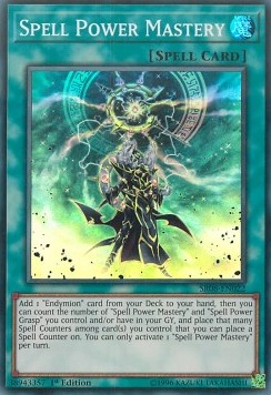 Spell Power Mastery - Structure Deck: Order of the Spellcasters (Super Rare) [SR08-022]