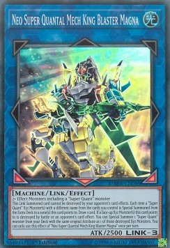 Neo Super Quantal Mech King Blaster Magna - Dark Neostorm (Super Rare) [DANE-046]