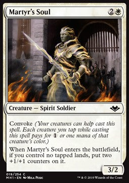 Martyr's Soul - Modern Horizons (Common) [MH1-19]
