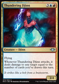 Thundering Djinn - Modern Horizons (Uncommon) [MH1-215]