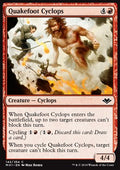 Quakefoot Cyclops - Modern Horizons (Common) [MH1-142]
