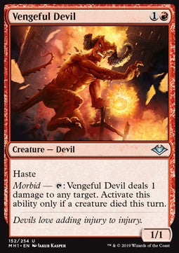 Vengeful Devil - Modern Horizons (Uncommon) [MH1-152]