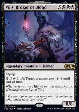 Vilis, Broker of Blood - Core 2020 (Rare) [M20-122]