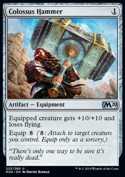 Colossus Hammer - Core 2020 (Uncommon) [M20-223]