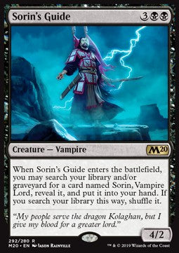 Sorin's Guide - Core 2020: Extras (Rare) [XM20-292]