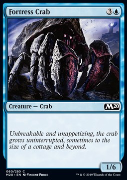 Fortress Crab - Core 2020 (Common) [M20-60]