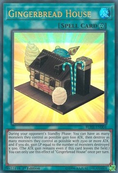 Gingerbread House - Battles of Legend: Hero's Revenge (Ultra Rare) [BLHR-004]