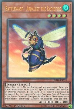 Battlewasp - Arbalest the Rapidfire - Battles of Legend: Hero's Revenge (Ultra Rare) [BLHR-035]