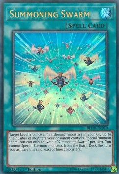 Summoning Swarm - Battles of Legend: Hero's Revenge (Ultra Rare) [BLHR-040]