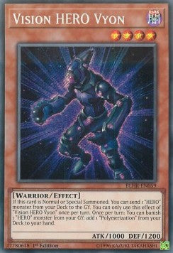 Vision HERO Vyon - Battles of Legend: Hero's Revenge (Secret Rare) [BLHR-059]