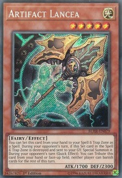 Artifact Lancea - Battles of Legend: Hero's Revenge (Secret Rare) [BLHR-079]