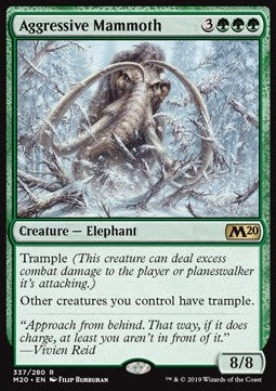 Aggressive Mammoth - Core 2020: Extras (Rare) [XM20-337]