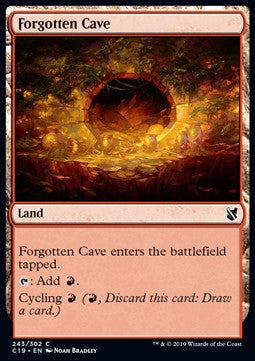 Forgotten Cave - Commander 2019 (Common) [C19-243]