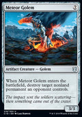 Meteor Golem - Commander 2019 (Uncommon) [C19-218]