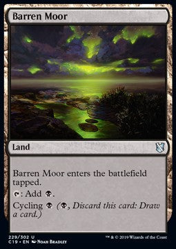 Barren Moor - Commander 2019 (Uncommon) [C19-229]