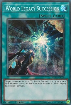 World Legacy Succession - 2019 Gold Sarcophagus Tin Mega Pack (Secret Rare) [MP19-038]