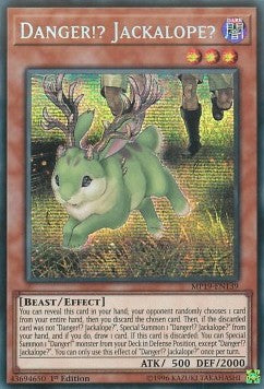 Danger!? Jackalope? - 2019 Gold Sarcophagus Tin Mega Pack (Secret Rare) [MP19-139]
