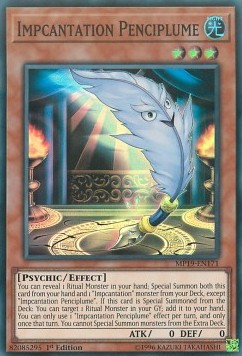 Impcantation Penciplume - 2019 Gold Sarcophagus Tin Mega Pack (Super Rare) [MP19-171]