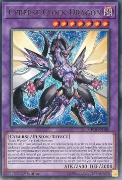 Cyberse Clock Dragon - 2019 Gold Sarcophagus Tin Mega Pack (Rare) [MP19-180]