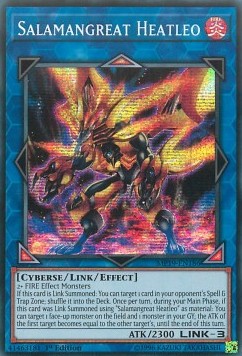 Salamangreat Heatleo - 2019 Gold Sarcophagus Tin Mega Pack (Secret Rare) [MP19-186]