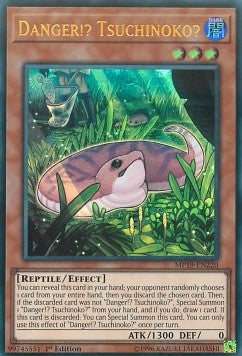 Danger!? Tsuchinoko? - 2019 Gold Sarcophagus Tin Mega Pack (Ultra Rare) [MP19-220]