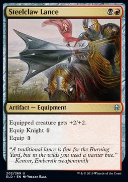 Steelclaw Lance - Throne of Eldraine (Uncommon) [ELD-202]