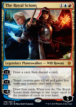 The Royal Scions - Throne of Eldraine (Mythic) [ELD-199]