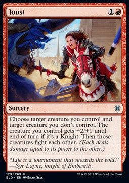 Joust - Throne of Eldraine (Uncommon) [ELD-129]