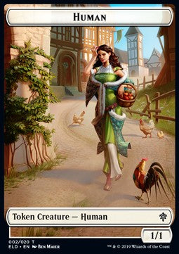 Human Token (White 1/1)