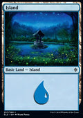 Island (V.4) - Throne of Eldraine (Land) [ELD-257]