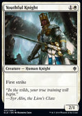 Youthful Knight - Throne of Eldraine (Common) [ELD-37]