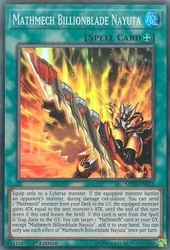 Mathmech Billionblade Nayuta - Mystic Fighters (Super Rare) [MYFI-011]