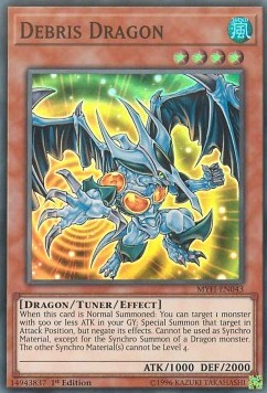 Debris Dragon - Mystic Fighters (Super Rare) [MYFI-043]