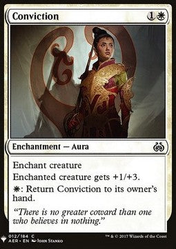 Conviction - Mystery Booster (Common) [MYS-12]