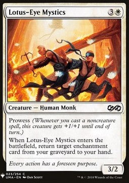 Lotus-Eye Mystics - Mystery Booster (Common) [MYS-23]